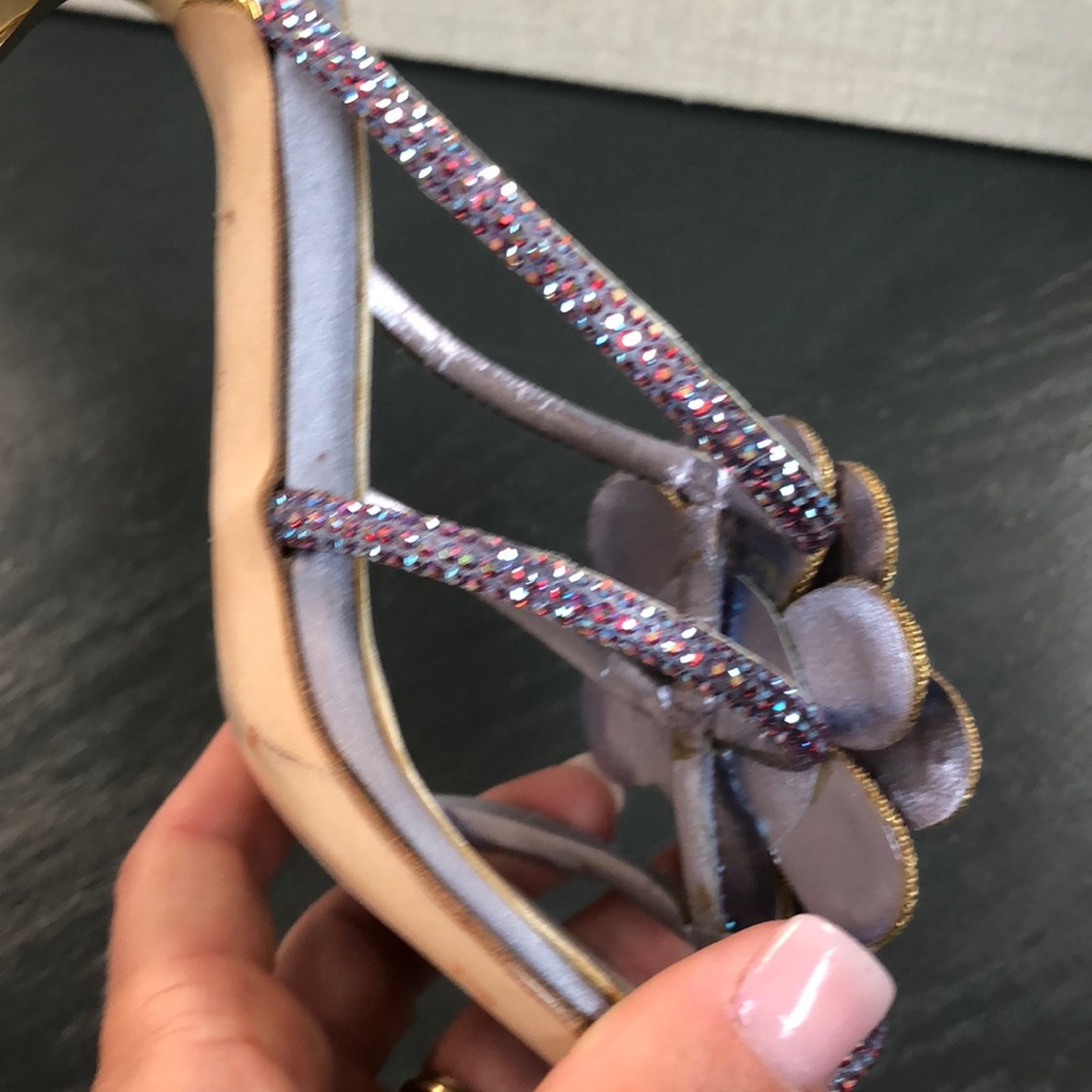 Rene caovilla floral heel - Picture 5 of 6
